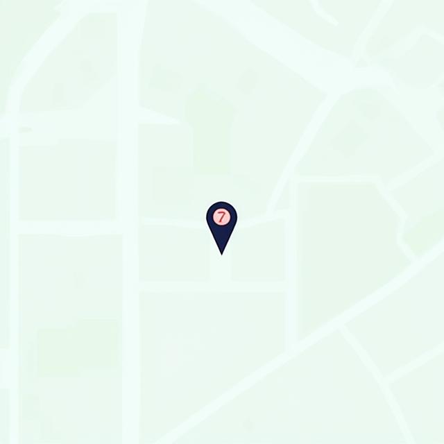A static map showing the location of 7 Riverview Wharf in Bristol.